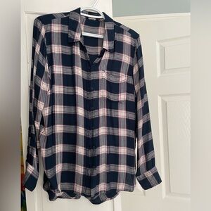 Lucky Brand Plaid Button-Up Shirt